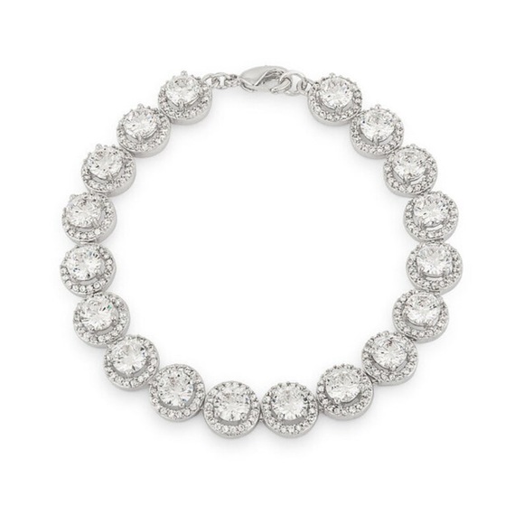 Royal Radiance Tennis Bracelet CZ 18.63ct High Quality Mother’s Day Gift Jewelry - Picture 1 of 3